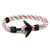 HOMOD 2019 New Fashion Black Color Anchor Bracelets Men Charm Survival Rope Chain Paracord Bracelet Male Wrap Metal Sport Hooks